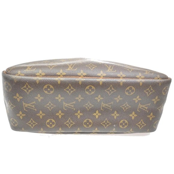 LOUIS VUITTON LV Logo Deauville Hand Bag Monogram Leather Brown M47270 36KB524 - Picture 6 of 15